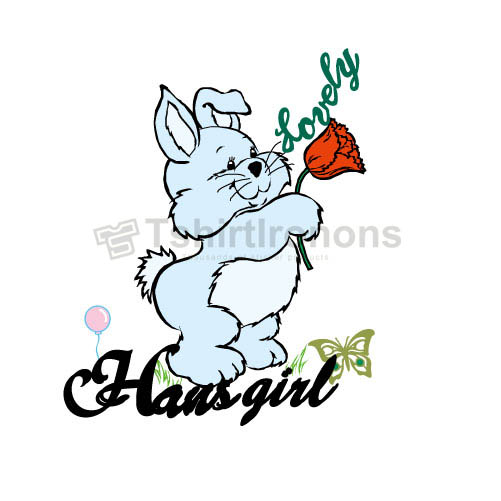 Rabbit T-shirts Iron On Transfers N6881